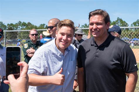 Gallery: Governor Ron DeSantis Visits Little League Baseball Tournament ...