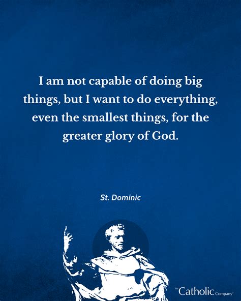 St Dominic Quote / St Dominic Savio | Saint quotes catholic, Saint ...