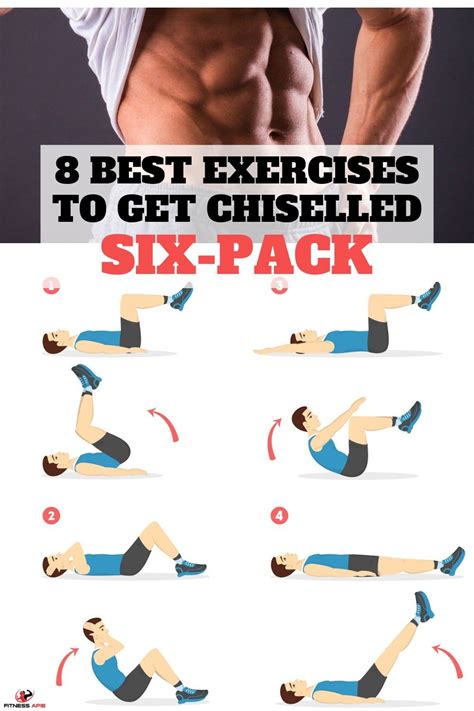 8 Best Exercises You Need To Get Chiselled Six-Pack | Exercise for six ...