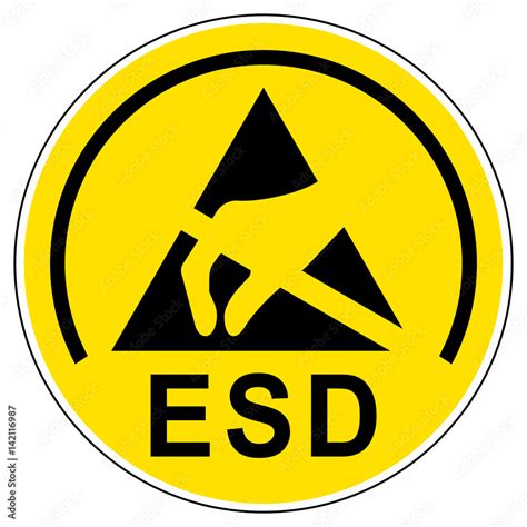 esds3 ElectroStaticDischargeSign esds - German / Elektrizität ...