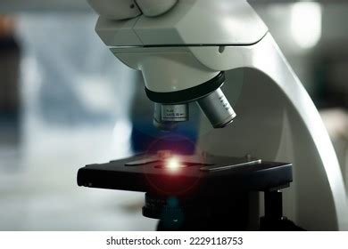 Microscope Medicine Medical Laboratory Stock Photo 2229118753 ...