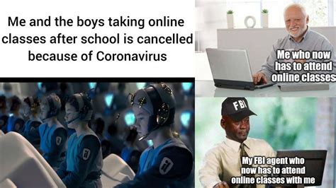 School During The Coronavirus Lockdown | Know Your Meme