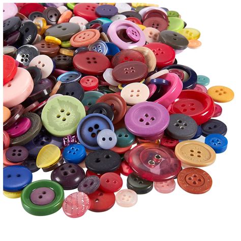 500 Small Assorted Round Sewing Crafting Bulk Buttons Halloween Buttons ...