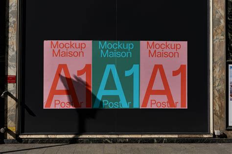 Urban Poster Mockup UP-G-02 – Layered PSD – Mockup.Maison