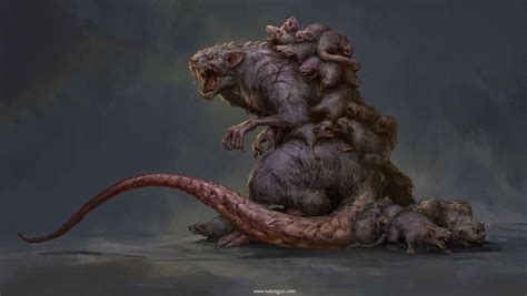 ArtStation - Rat Creature Design, Russell Dongjun Lu | Creature design ...