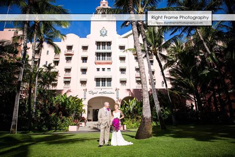 The Royal Hawaiian Hotel Wedding Hawaii