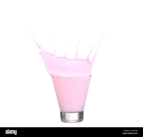 Images of splash of fruit milk Stock Photo - Alamy