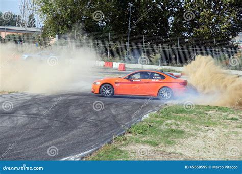 Car drifting editorial stock image. Image of skilled - 45550599