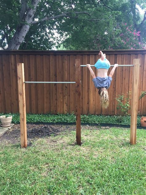 Backyard Jungle Gym Bars (without concrete!) - House Homemade ...