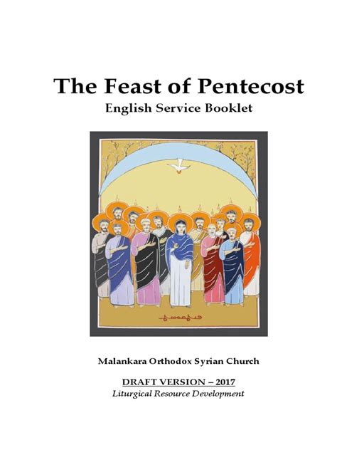 Feast of Pentecost With Hours | PDF | Mercy | Lord's Prayer