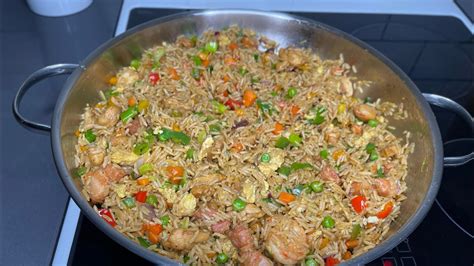 Special Assorted Ghanaian Fried Rice | recipe | Step by Step | Holiday ...