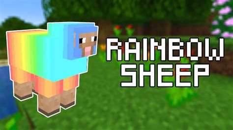 How to Make a Rainbow Sheep in Minecraft? - My Otaku World