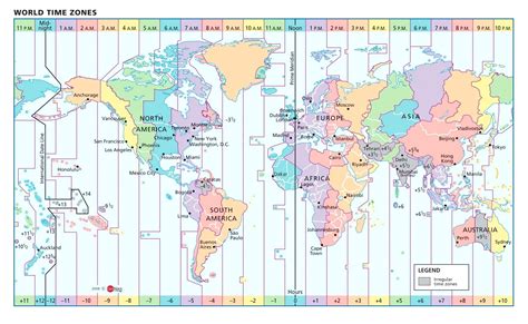 World Map With Gmt Lines - Valley Zip Code Map