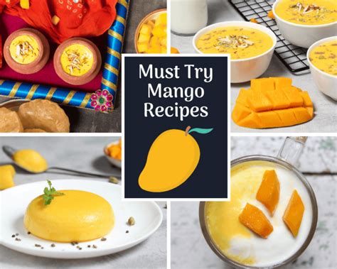 12 Mango Recipes To Try This Summer! - Indian Vegetarian Recipes By ...