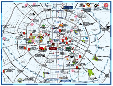 chengdu tour attractions map www.westchinago.com in**@***** | Train ...