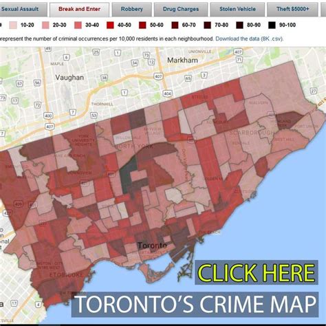 Toronto's crime map, visit my website's blog and see the crime map of ...