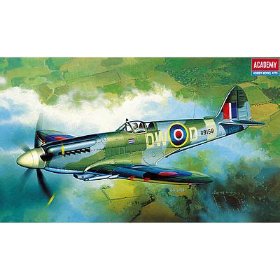 Spitfire Mk.XIV-C Plastic Model Airplane Kit 1/72 Scale #12484 by ...