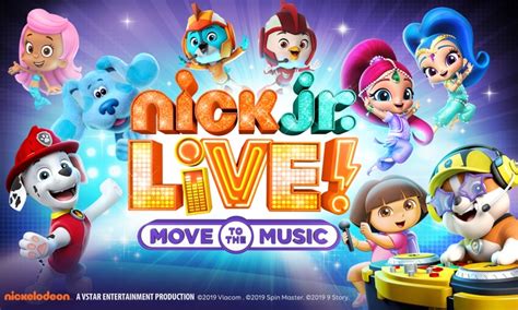 Kids' Show: Nick Jr. Live! - Nick Jr. Live! Move to the Music | Groupon