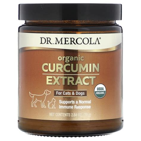 Dr. Mercola, Organic Curcumin Extract, For Cats & Dogs, 2.64 oz (75 g)