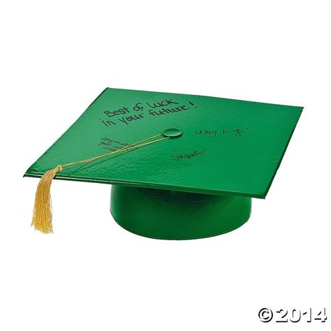 Inflatable+Green+Autograph+Graduation+Cap+-+OrientalTrading.com ...