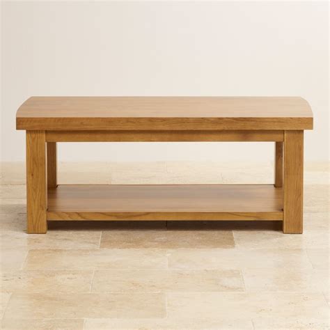 Hercules Large Coffee Table in 100% Solid Rustic Oak