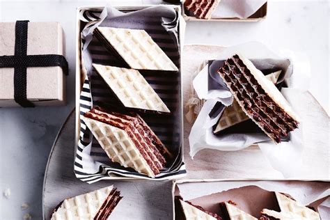 Chocolate wafers - Recipes - delicious.com.au