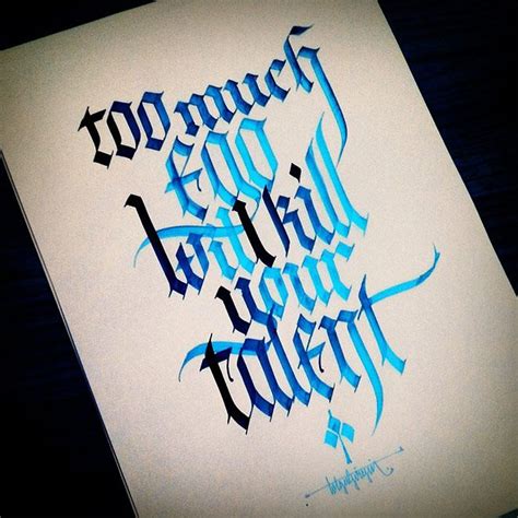 45 Beautiful Examples of Blackletter and Gothic Calligraphy ...