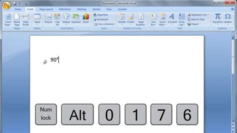 Download Type Degree Symbol Windows Vista free - oneinter