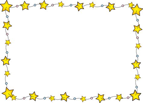 Download Report Abuse - Star Border Png - Full Size PNG Image - PNGkit