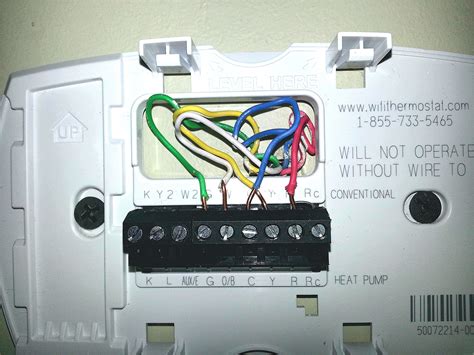 Heat Pump Thermostat Wire Colors