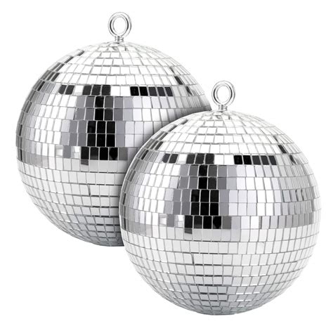 Silver Disco Ball Background