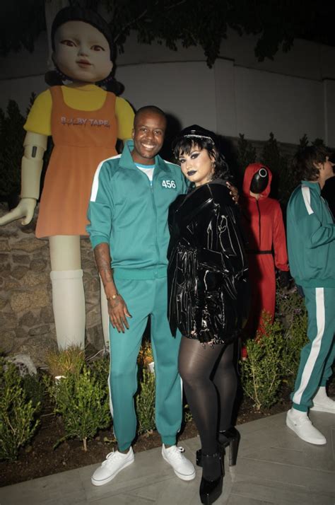 Demi Lovato’s Halloween Costume Was Goth Glam in Fierce Heels ...