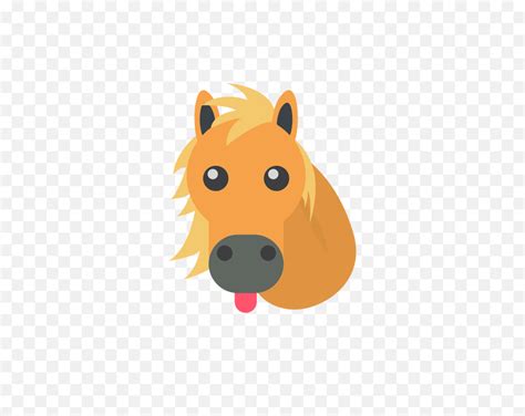 Horse Emoji Transparent Png - Stickpng Horse Clipart Transparent ...