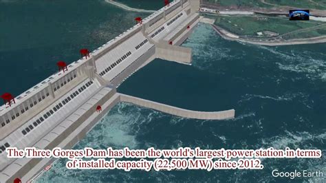 World's Biggest Dam Satellite View | Three Gorges Dam Google Maps - YouTube