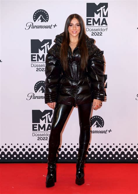 TATE MCRAE at MTV Europe Music Awards 2022 at PSD Bank Dome 11/13/2022 ...