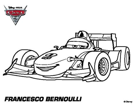 Cars 2 Francesco Coloring Pages Coloring Pages