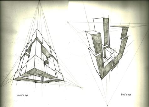 3-Point Perspective Exercise by tower015 on DeviantArt