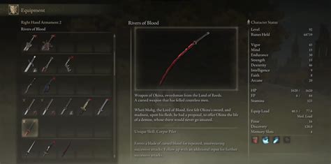 How To Get The Rivers Of Blood Katana In Elden Ring