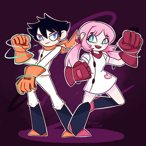 Jinmay and Chiro by Tunno on Newgrounds