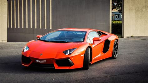 Awesome Lamborghini Aventador Orange Wallpaper Hd Images ~ Car Wallpaper