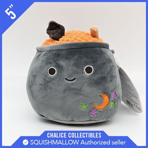 Squishmallow Kellytoy Plush Halloween 2023 Morrison the Cauldron 5 ...