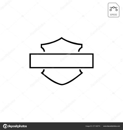 Harley davidson emblem or icon abstract vector isolated Stock Vector by ...