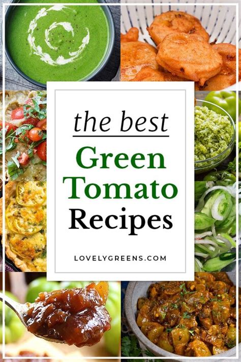 The Best Green Tomato Recipes | Green tomato recipes, Fresh tomato ...