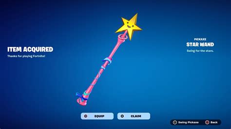 How To Get Star Wand Pickaxe For FREE! (Fortnite) - YouTube