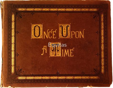 "Once Upon A Time - Book Sticker" Stickers by Equitas | Redbubble