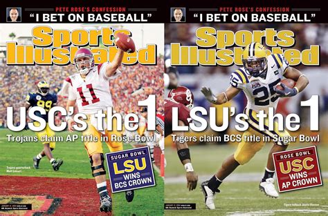 [Complete History of CFB] 2003 - USC or LSU? A Championship Controversy ...