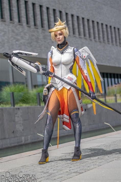 Mercy from overwatch cosplay by Aeronielle Cosplay & Streaming photo by ...