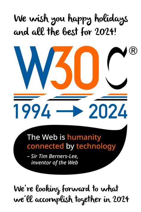 Happy holidays from the World Wide Web Consortium! | 2023 | Blog | W3C