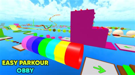 Easy Parkour Obby 175 Stages! - Roblox