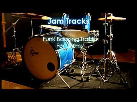 Funk Drums Backing Track - YouTube